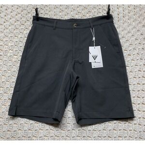 Levelwear Airspeed Golf Shorts Mens Sz 30 Charcoal Gray Performance Stretch NWT